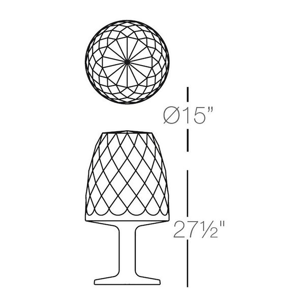 Illuminated Vases Floor Lamp