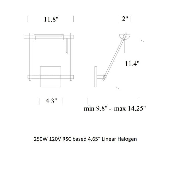 Logo 300-9 Wall Light