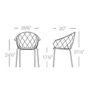 Vases Stackable Chair (Set of 4)