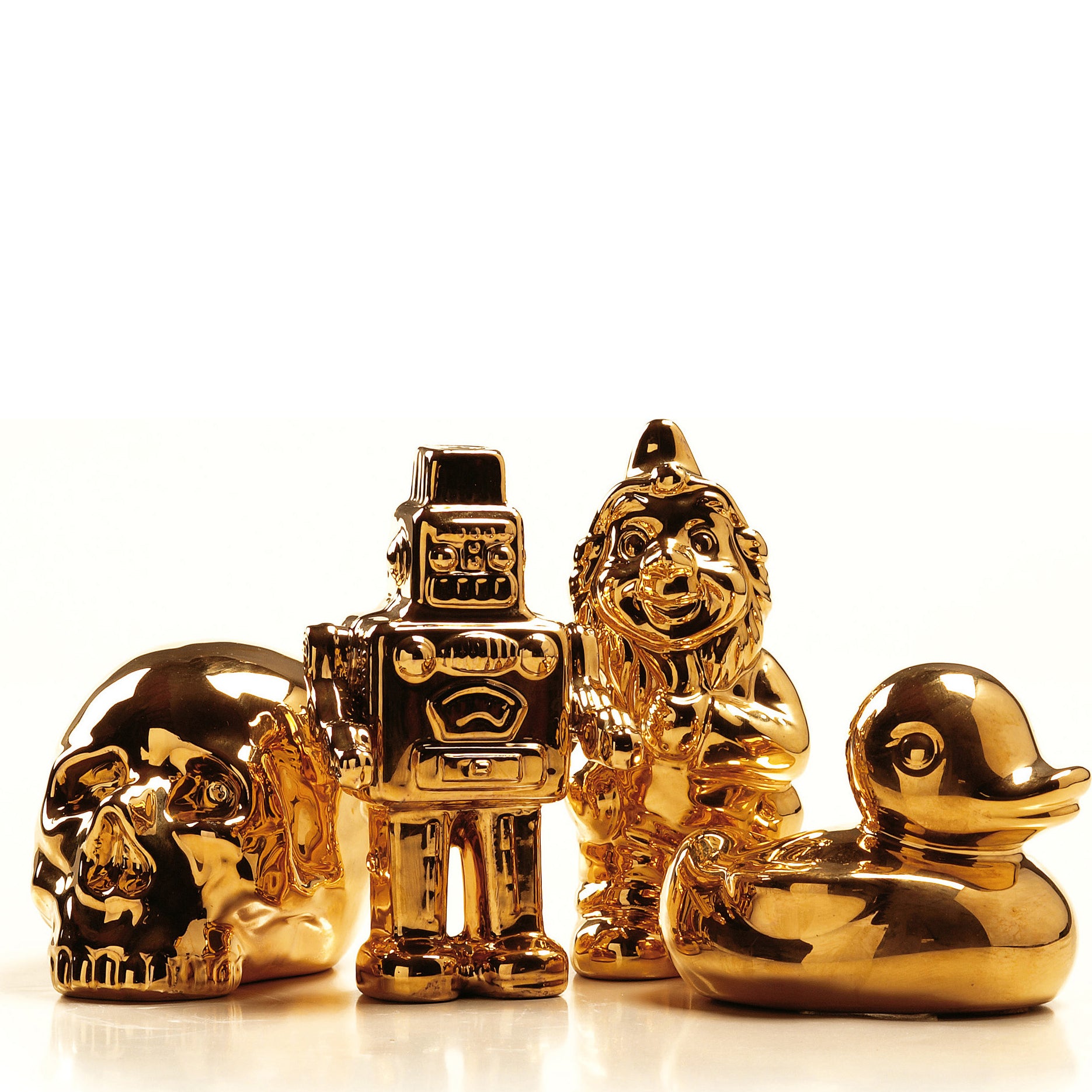 SELETTI 「Memorabilia My Robot」　磁器製オブジェ Seletti Limited Gold Edition Porcelain - 2Modern