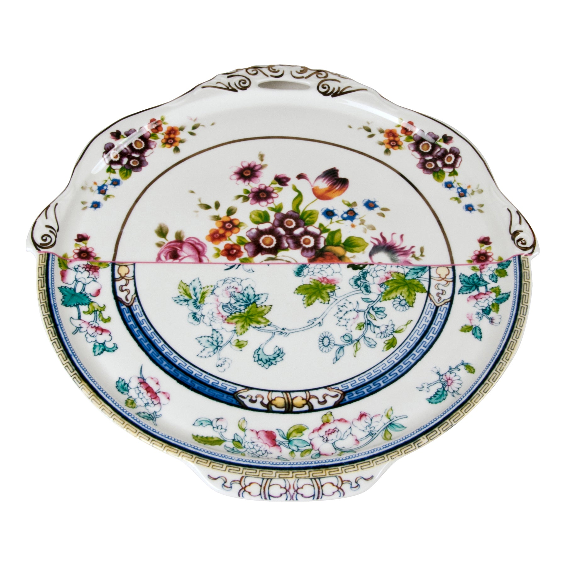 Seletti Hybrid-Dorotea Porcelain Round Tray - 2Modern