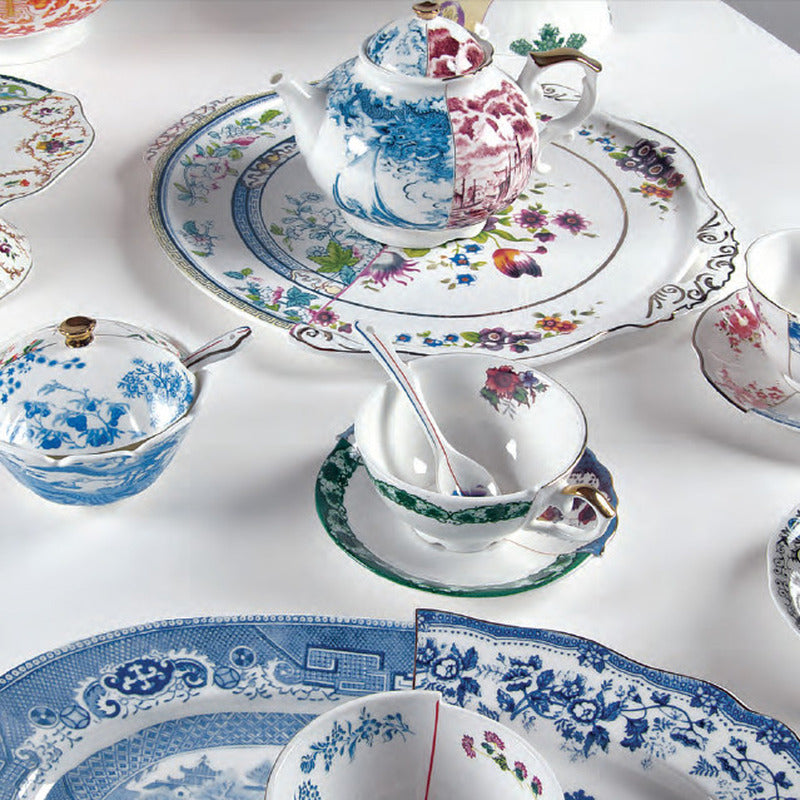 Seletti Hybrid-Dorotea Porcelain Round Tray - 2Modern