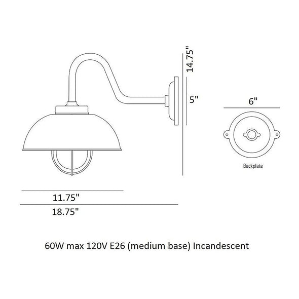 Shipyard Wall Light