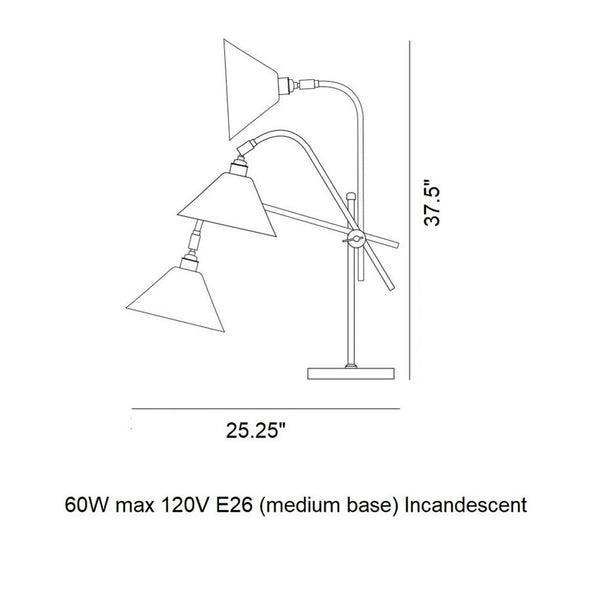 Task Ceramic Table Lamp