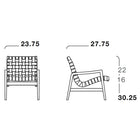 Risom Lounge Chair with Arms