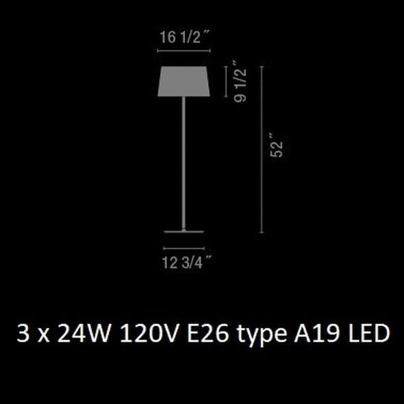 Warm Mesh Floor Lamp