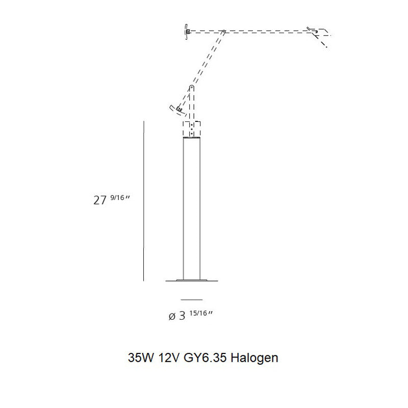 Artemide tizio floor lamp cheap