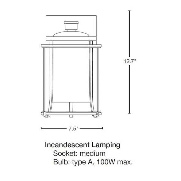Meridian Outdoor Sconce
