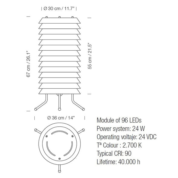 Maija 30 LED Floor Lamp
