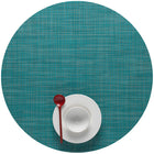 Mini Basketweave Round Placemat (Set of 4)