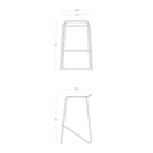 Ready Stacking Bar and Counter Stool