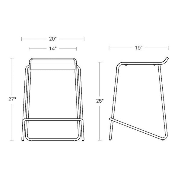 Ready Stacking Bar and Counter Stool