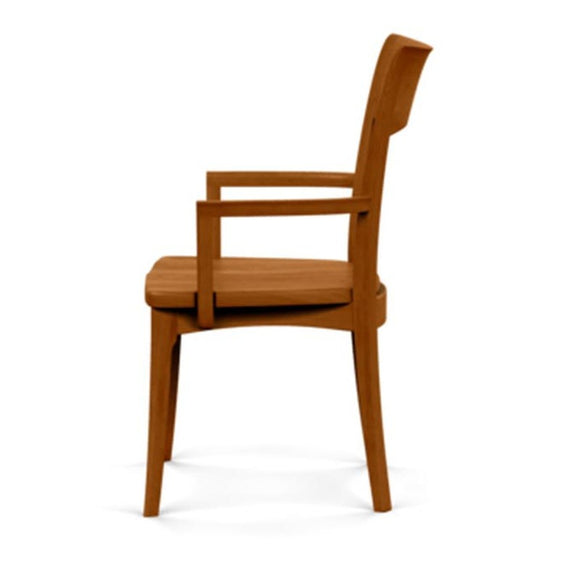 Ingrid Armchair - Wood Seat