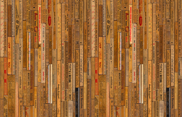 Rulers Wallpaper - Mr. and Mrs. Vintage for NLXL