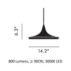 Beat Wide LED Pendant Light