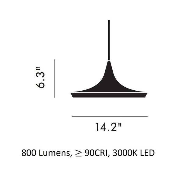 Beat Wide LED Pendant Light