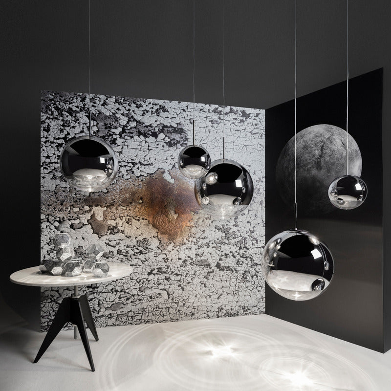 Hates Få Elektriker Tom Dixon Mirror Ball Pendant Light - 2Modern