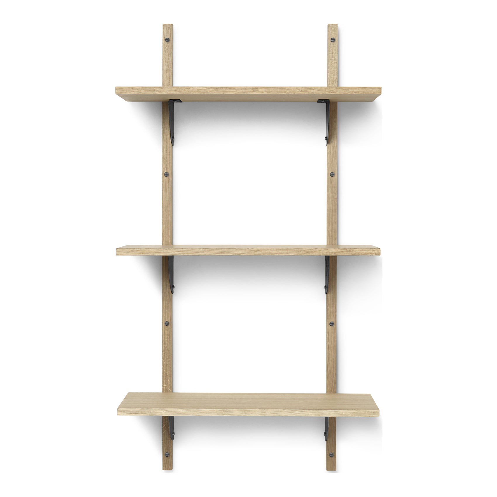 処分価格: 新品未使用　ferm Living バスルームシェルフ　ブラック　黒 Ferm-living-sector-triple-