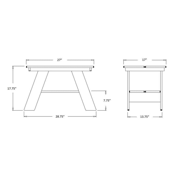 Adirondack Side Table