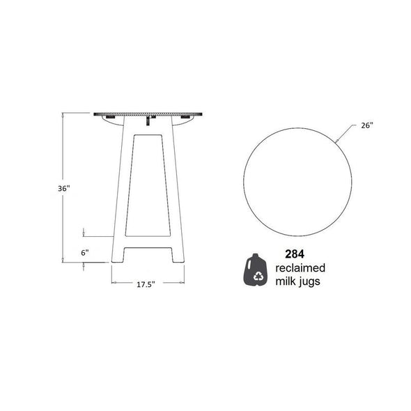 Fresh Air Counter Table