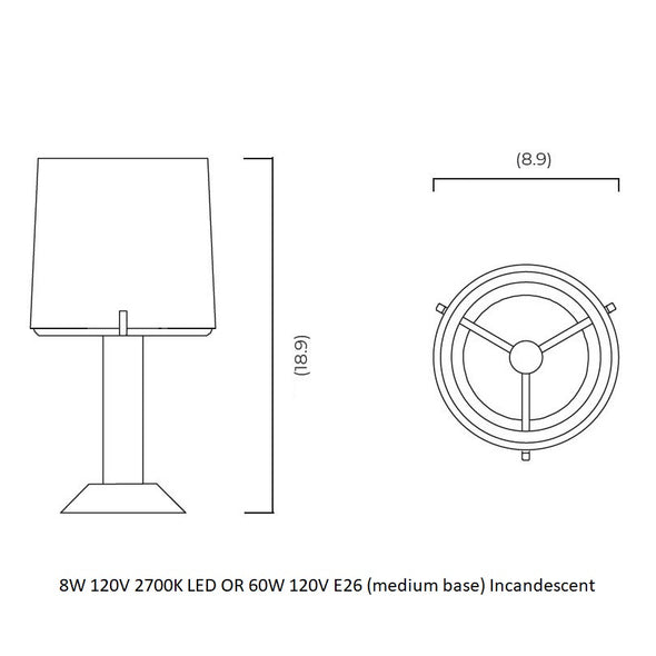 Acropolis Table Lamp