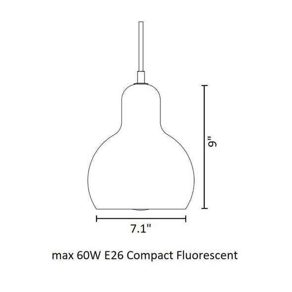 Mega Bulb SR2 Lustre Pendant Light