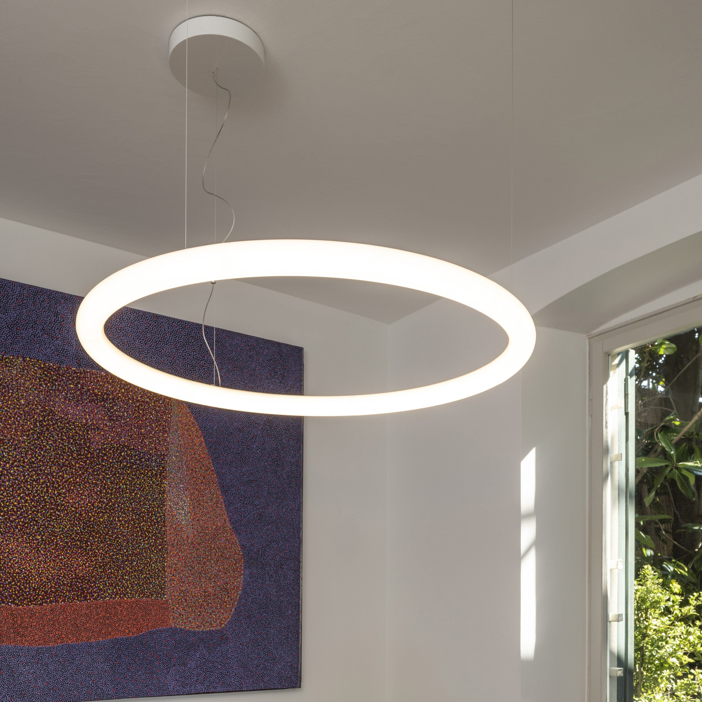 Alphabet of Light Circular Suspension Light - 2Modern