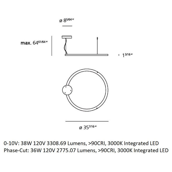 Ripple Suspension Light