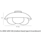 Glaze Flush Mount