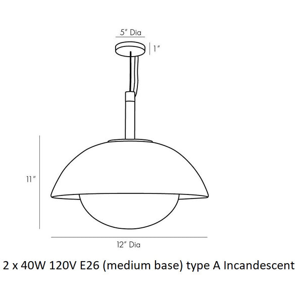 Glaze Pendant Light