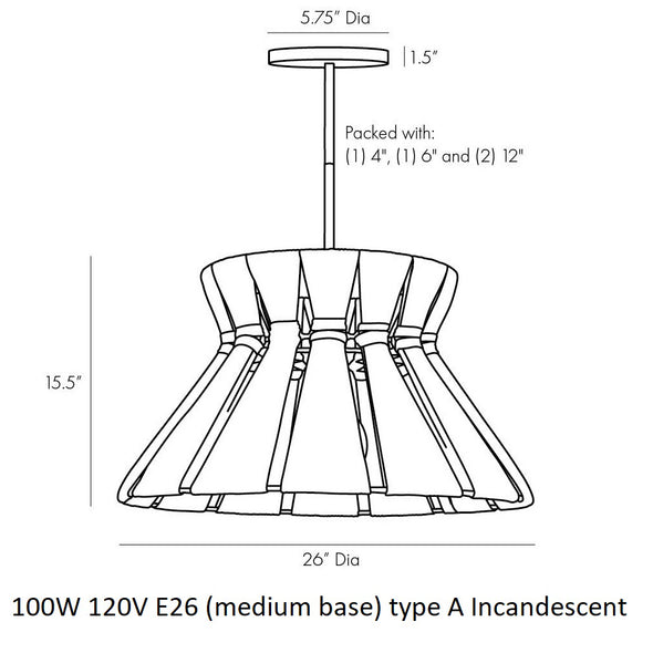 Harvey Pendant Light