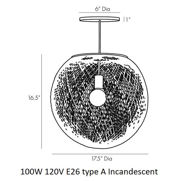 Indiana Pendant Light