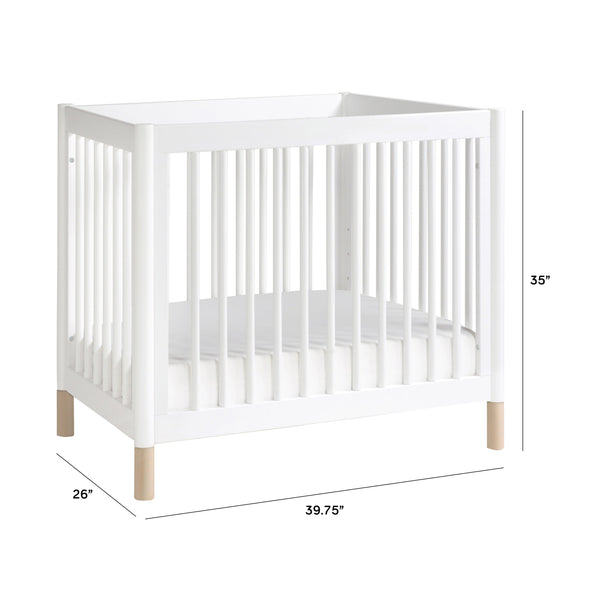 Gelato 4-in-1 Convertible Mini Crib and Twin Bed