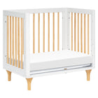 Lolly 4-in-1 Convertible Mini Crib and Twin Bed with Toddler Bed Conversion Kit