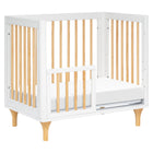 Lolly 4-in-1 Convertible Mini Crib and Twin Bed with Toddler Bed Conversion Kit