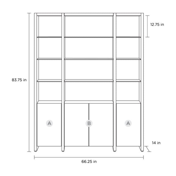 Linea 3 Shelf System