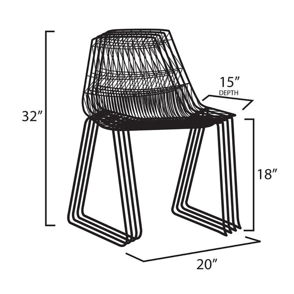 Lucy Stacking Dining Chair