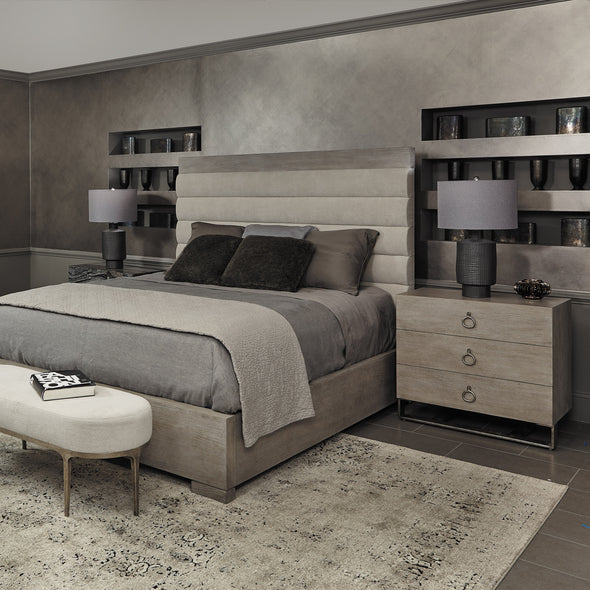 Linea 3-Drawer Nightstand