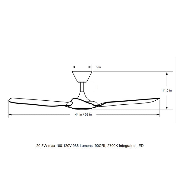 Haiku L Universal Mount Ceiling Fan