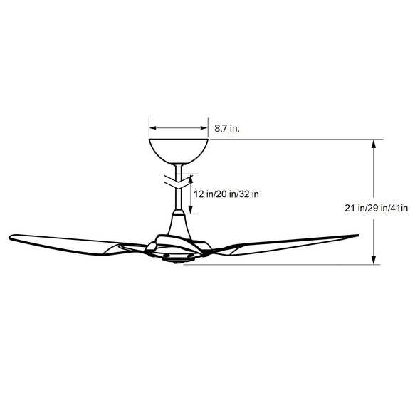 Haiku 60 Universal Mount Ceiling Fan
