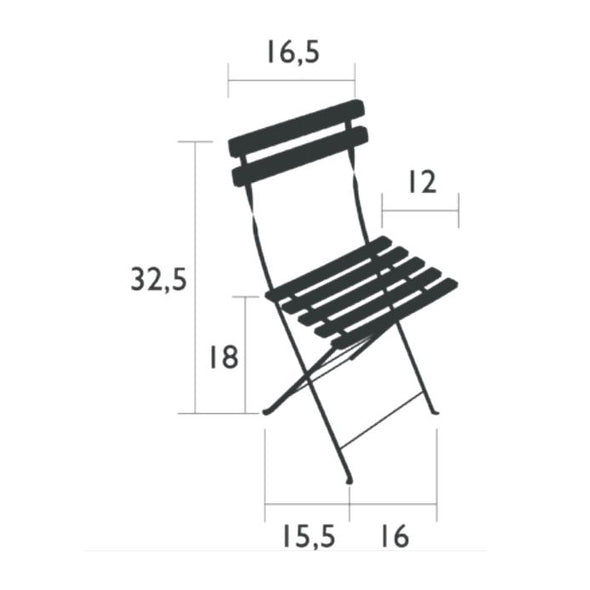 Bistro Duraflon Side Chair (Set of 2)