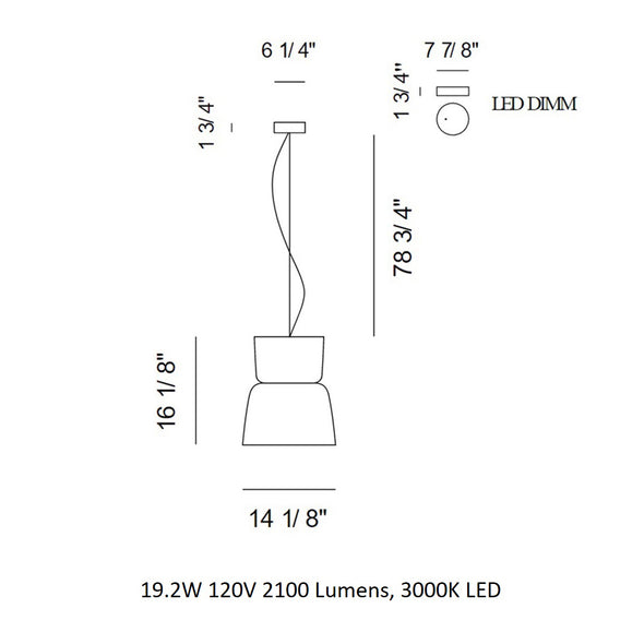 Bloom Suspension Light