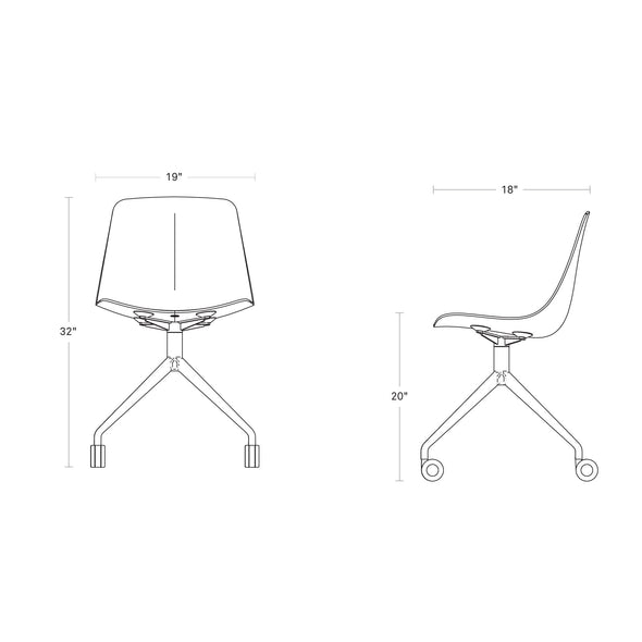 Clean Cut Task Chair