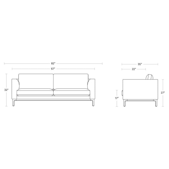 Guide 82-inch Sofa