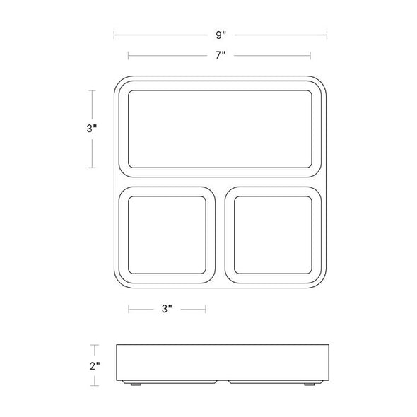 Square One Organizer Tray