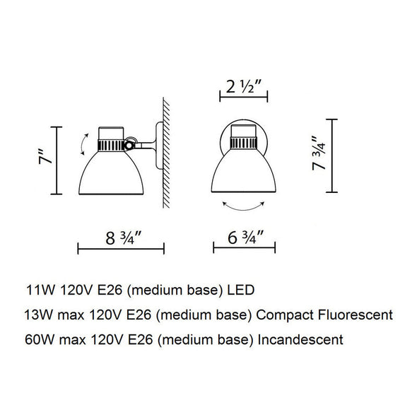 Blux System Wall Light