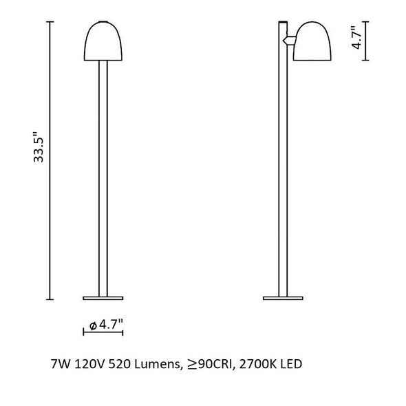 Speers Outdoor Bollard Light