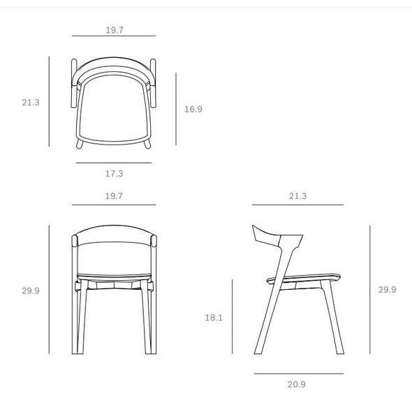 Bok Upholstered Dining Chair