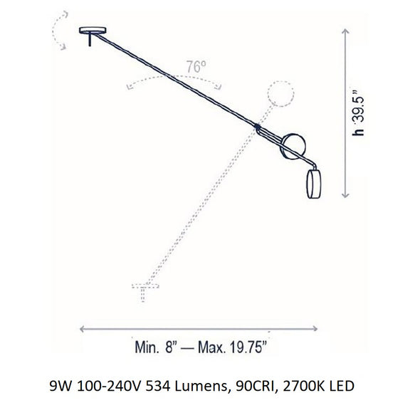 Invisible A/03 Wall Light