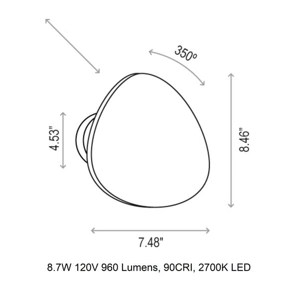 Tria 01 Wall Light